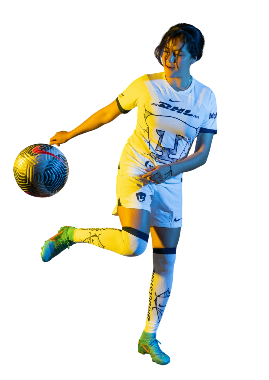 Jugador de futsal en acción